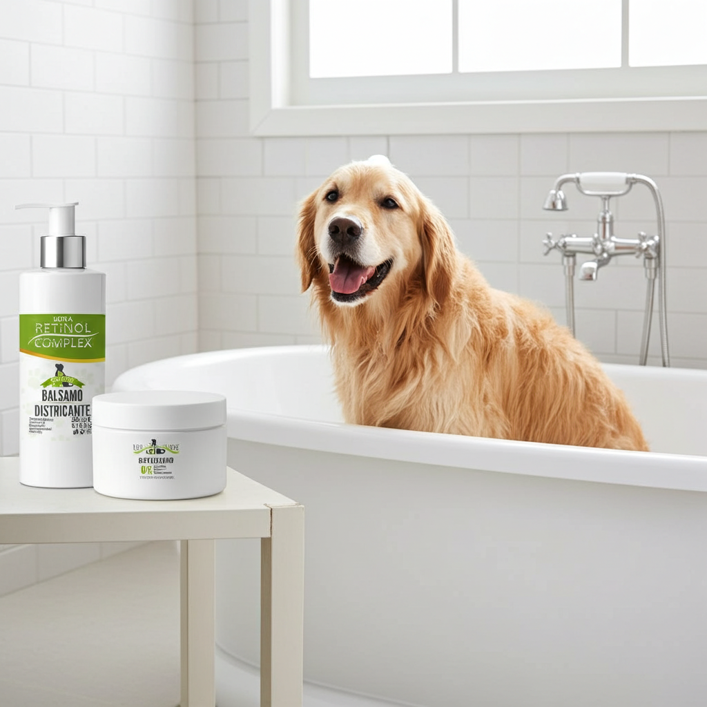 Acondicionador Desenredante 200 ml para Mascotas – Suavidad y Brillo Profesional