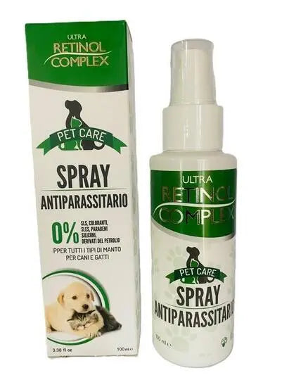 Spray Antiparasitario para Mascotas 100 ml – Protección Contra Pulgas y Garrapatas - Vida Animal Feliz