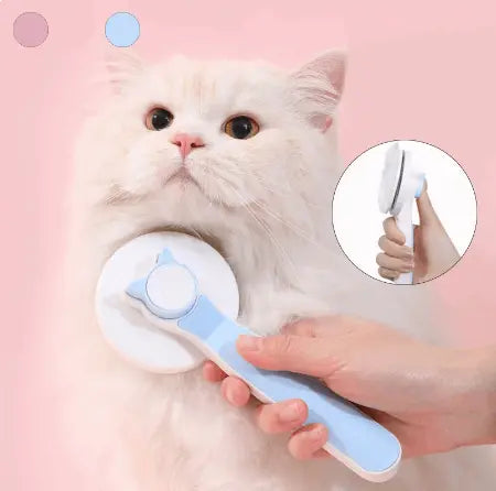 Peine desenredante para mascotas – Elimina nudos y pelo suelto sin tirones Dropea