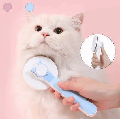 Peine desenredante para mascotas – Elimina nudos y pelo suelto sin tirones Dropea