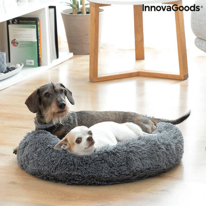 Cama antiestrés para mascotas 60 cm – Suavidad y descanso profundo Dropea