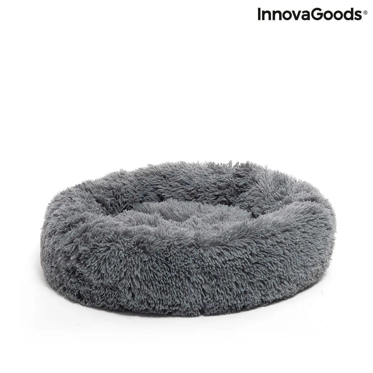 Cama antiestrés para mascotas 60 cm – Suavidad y descanso profundo Dropea