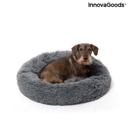 Cama antiestrés para mascotas 60 cm – Suavidad y descanso profundo Dropea
