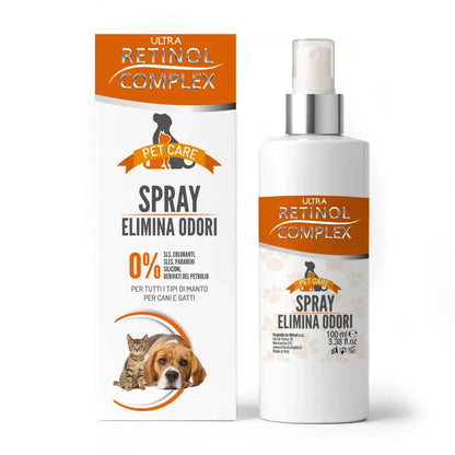 Spray Elimina Olores para Mascotas 100 ml – Frescura Instantánea en Casa y Pelaje - Vida Animal Feliz