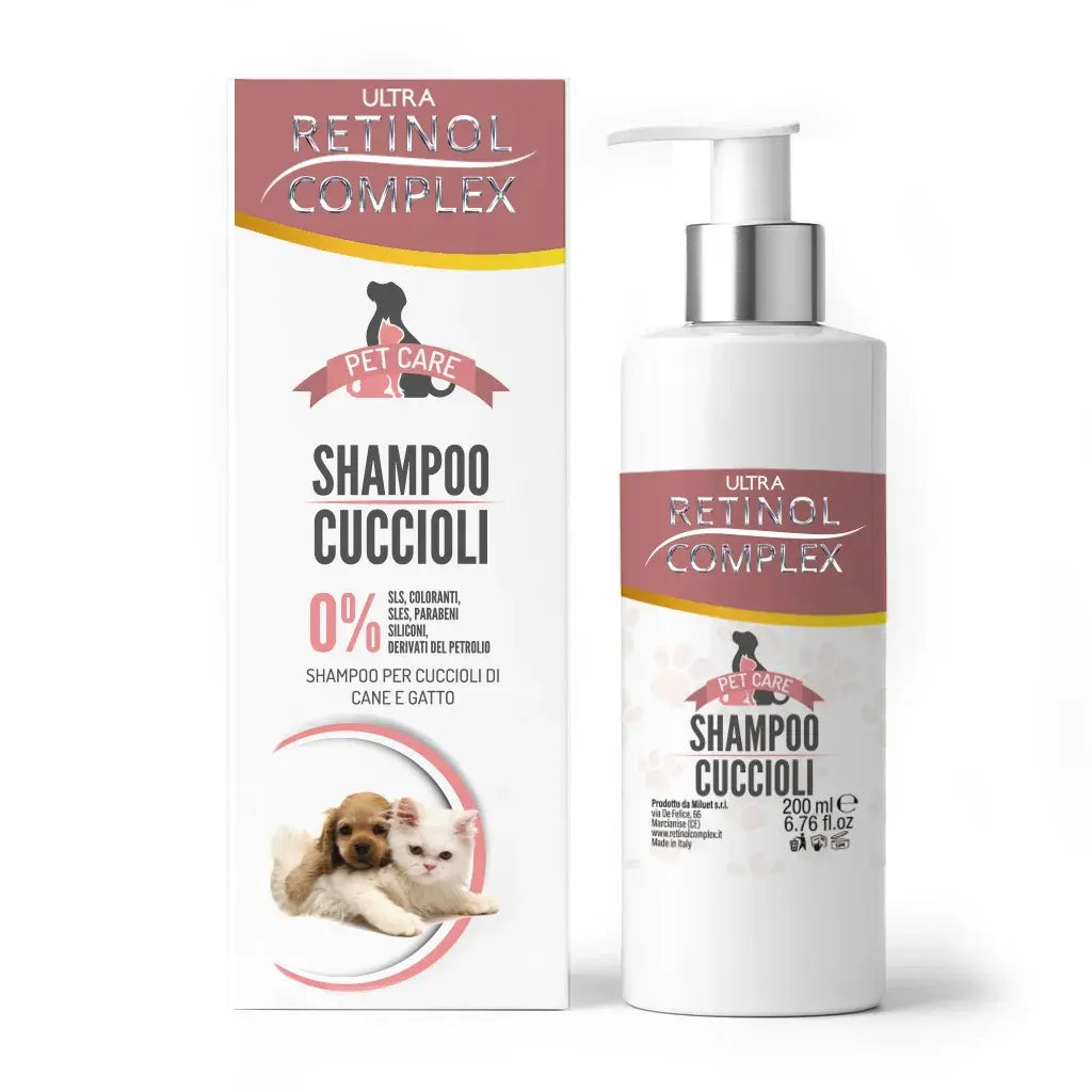 Champú Suave para Cachorros 200 ml – Limpieza Delicada y Aroma Fresco Dropea