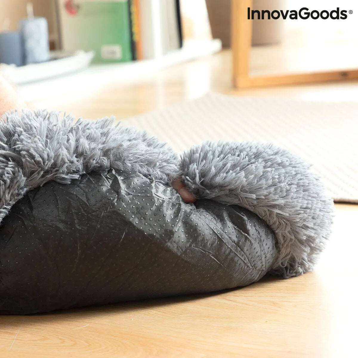 Cama antiestrés para mascotas 60 cm – Suavidad y descanso profundo Dropea